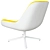 Elegant Shrimp Armchair: Jehs+Laub Design 3D model small image 2