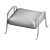 Arpa Footstool: Unwrap Comfort 3D model small image 3