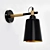Modern Wood Wall Lamp - Jia 3D model small image 1