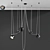 Modern Hanging Light Fixture - 3dsmax 2011 & obj Format 3D model small image 1