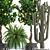 Exotic Plant Collection 3D model small image 2