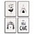 InteriorsHome Poster Set: Aesthetic Frames Included 3D model small image 1