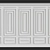 Elegant Wall Moulding for Seamless Décor 3D model small image 1