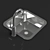 Compact Universal Kitchen Sink - TurboSmoot Level-1 3D model small image 3