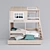 Bookwood Kids Bed House | Model: My Place | SKU: 1005 3D model small image 1