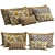 Elegant Cushion Covers: Exquisite Décor 3D model small image 1