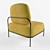 Polly Soft Chair: Stylish Comfort 3D model small image 2