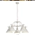 Kensington A1511LM-5PB Chandelier: Elegant Bronze Lighting 3D model small image 2