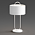 Elegant Marston Table Lamp - 84cm Height 3D model small image 3