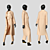 Marvelous Designer Female Mannequin 3D model small image 1