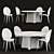 Visionnaire Respiro Astrid - Elegant Chair by Visionnaire 3D model small image 3