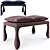 Dmitriy&Co Brugge Bench: Elegant and Functional 3D model small image 1