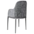 Beneke Collection: Fabric Armchair 3D model small image 2