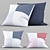 Luxurious Miedahl Pillow Set 3D model small image 1