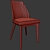 Modern Vaz Dining Chair: Sleek and Stylish 3D model small image 2