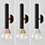 Elegant Mitzi Via Sconce: Modern Wall Lighting 3D model small image 1