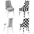 Elegant Aline Chair | Comfortable and Stylish 3D model small image 3