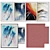 Abstract Art Photo Frame Set - Real Painting 3D model small image 1