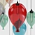 Colorful Clown Pendant Light 3D model small image 2