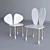 Modern Chairs for Collaborative Spaces 3D model small image 1