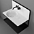 Alape Steel19: Sleek and Modern Wash Basin 3D model small image 2