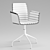 Italian Armchair: Elegant, Ergonomic, Durable 3D model small image 3