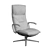 Relax in Style: Laid Back Lounge Chair 3D model small image 2