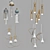 Modern Pendant Lighting Collection 3D model small image 1