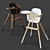 Growth-Friendly Highchair with Convertible Design - Micuna Ovo 3D model small image 1