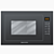 Shtain BMO 13.252: Built-In 60cm Microwave 3D model small image 2