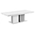 Eclipse Rectangular Table: Modern Elegance for any Space 3D model small image 2