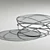 Evol Round Cocktail Table 3D model small image 3