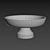 Title: Elegant French Marble Fruit Bowl 3D model small image 2