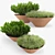 Damas Steel Planter: Traditional & Durable 3D model small image 1