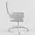 Elegant DRWE Thonet Armchair 3D model small image 3