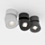 360 Swivel Spotlights, LED, 6-10W 3D model small image 3