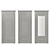 Liberty Lani Collection: Elegant & Modern Doors 3D model small image 1