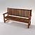 Ruth Bench: Elegant and Functional 3D model small image 1