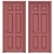 Elegant Classic Interior Doors 3D model small image 2