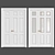 Timeless Elegance: Classic Interior Doors 3D model small image 1