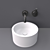 Soho Low - DADOquartz Freestanding Basin 3D model small image 2