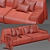 Bonaldo Cave Sofa: Stylish & Comfortable 3D model small image 3