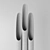 Sleek Coltrane Wall Sconce 3D model small image 2