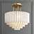 Regal Glow: Caesar Chandelier 3D model small image 1