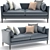 Modern Studio McGee Sofa: Stylish & Comfortable 3D model small image 1