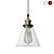 Scandinavian Glass Pendant Ceiling Lamps 3D model small image 3