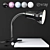 Sleek Clip-On Desk Lamp: Salta 3D model small image 1