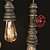 Industrial Metal Pendant Lamp 3D model small image 2