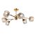 Stellare C 2479 Chandeliers - Elegant Brass Lighting 3D model small image 3