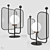 Elegant Papilio TL 1 Table Lamp 3D model small image 1